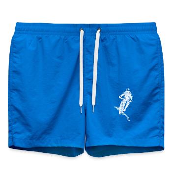 Vététiste cool sur un sentier de montagne de colline - Short de bain - cobalt blue - Devant