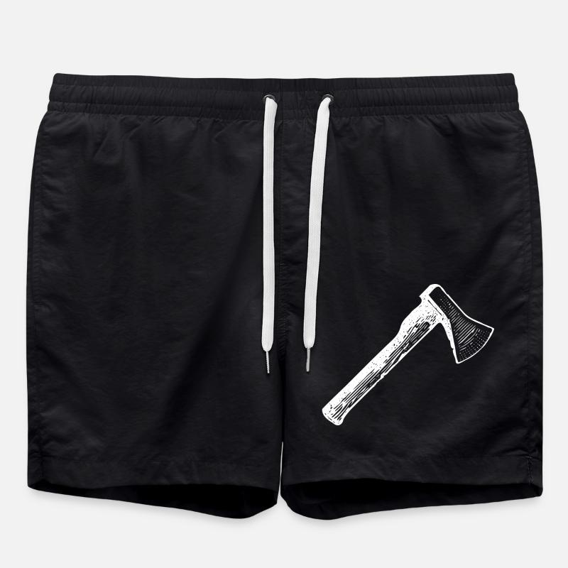 Axt - Badeshorts - Schwarz