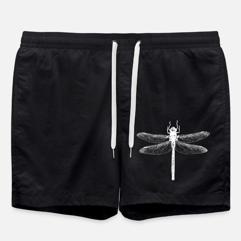 Dragonfly - Swim Trunks - black