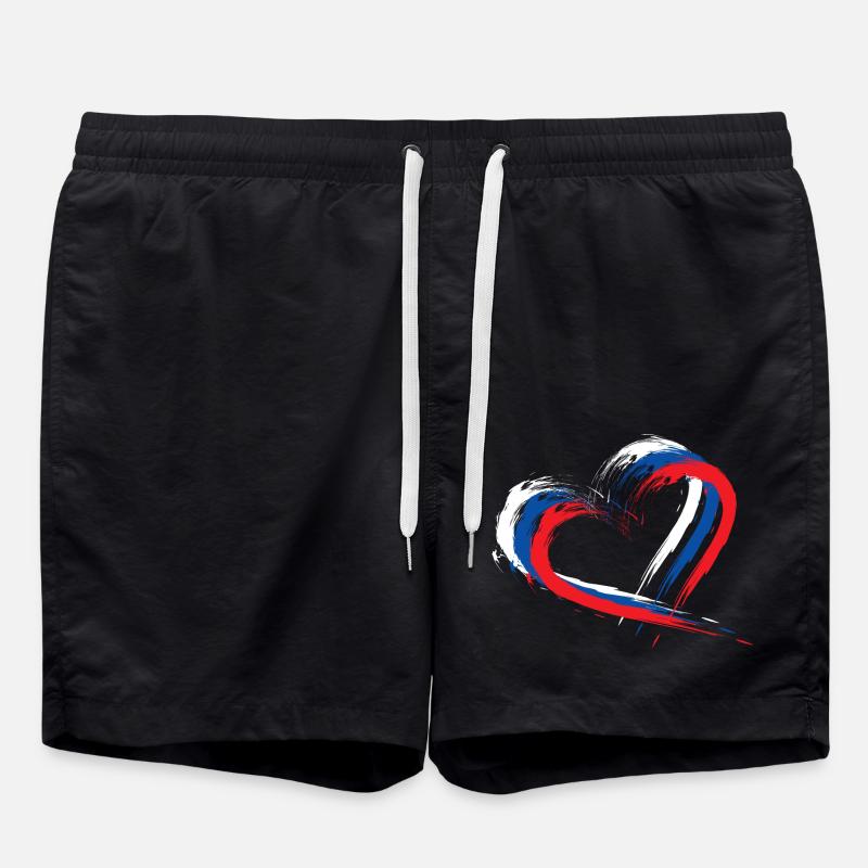 Slowakei - Badeshorts - Schwarz