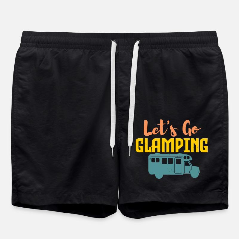 Camping et glamping - Short de bain - noir