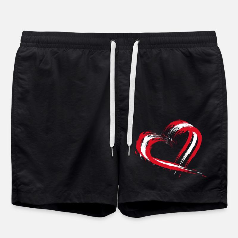 Peru - Badeshorts - Schwarz