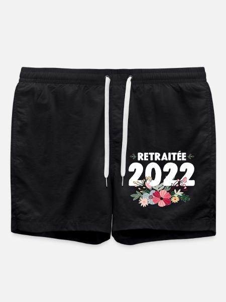 Retraitée 2022 - Short de bain - noir
