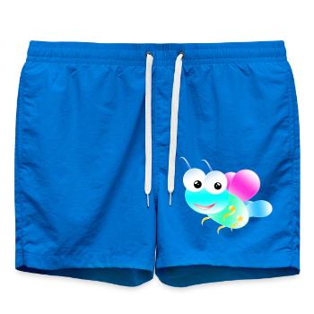 Pastell Schmetterling - Badeshorts - Cobalt blue - Vorne