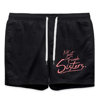 Amis de l’équipe Sisters - Short de bain - noir - Devant - AI Model Male 185 light (185cm)