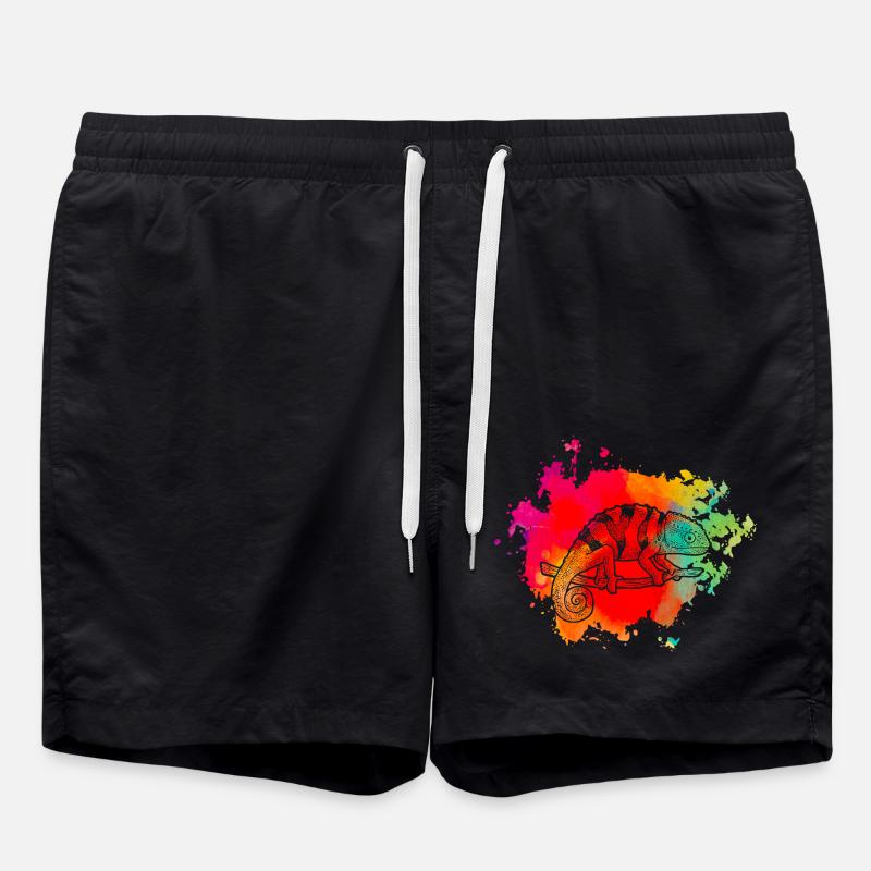 Chameleon Retro - Swim Trunks - black