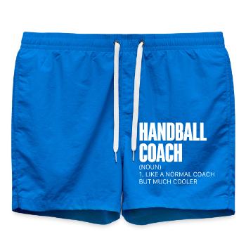 Entraîneur de handball Joueur de handball - Short de bain - cobalt blue - Devant