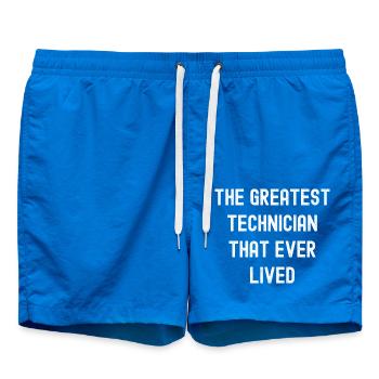 Le plus grand technicien de tous les temps - Funny IT - Short de bain - cobalt blue - Devant