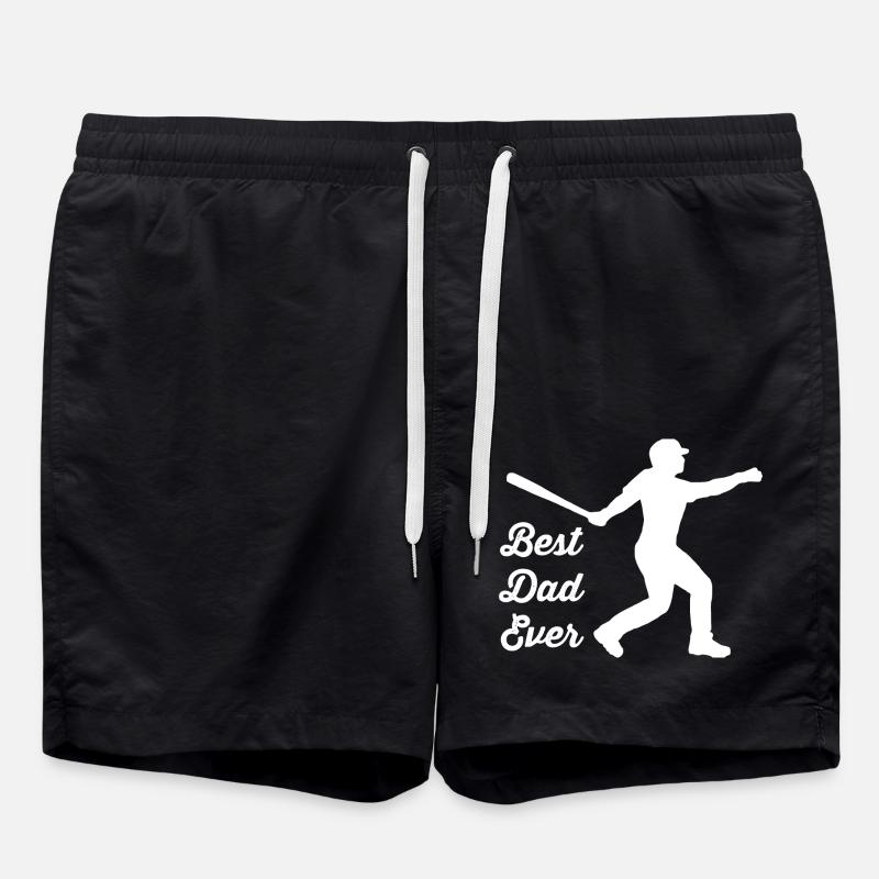 Base-ball - Short de bain - noir