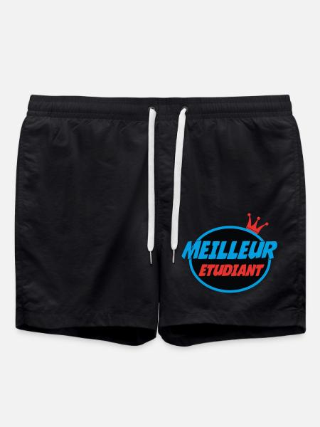 BEST STUDENT - Swim Trunks - black