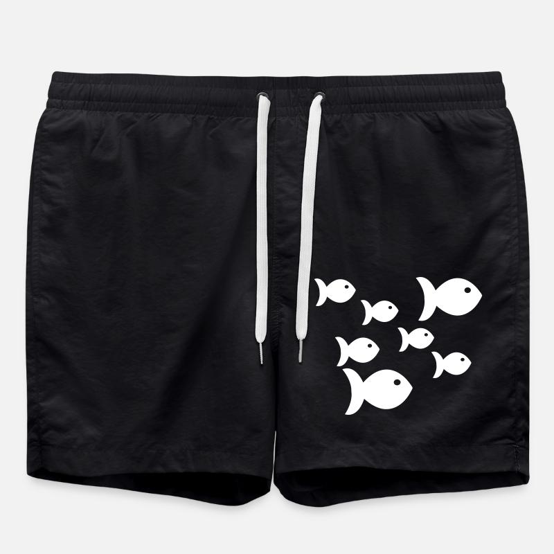 Pisces - Swim Trunks - black