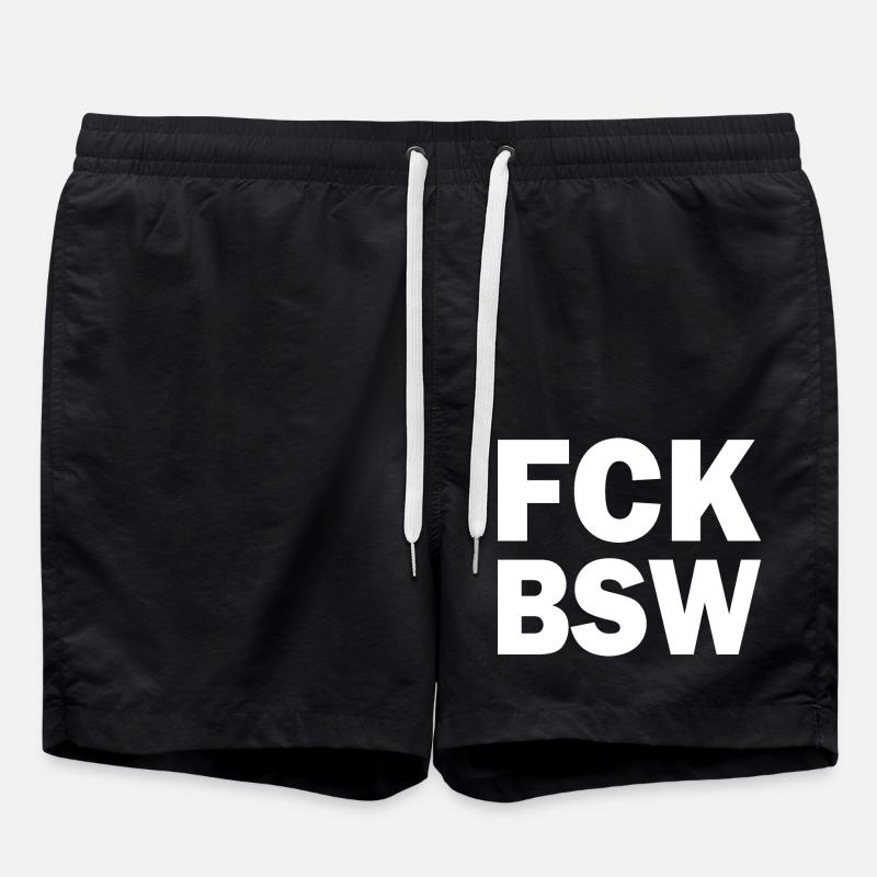 Fck bsw - Badeshorts - Schwarz