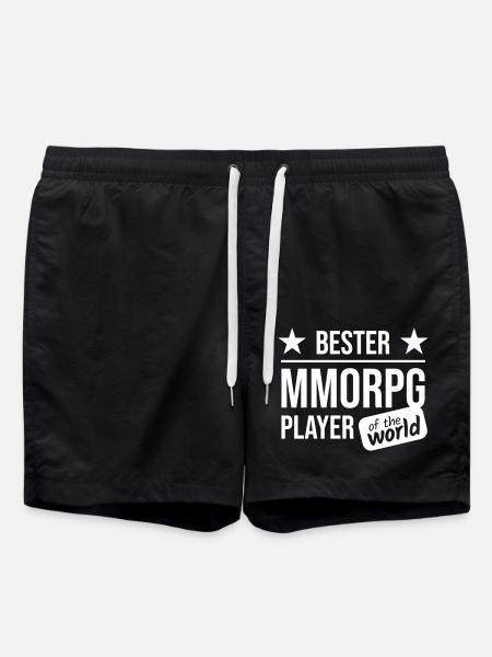 MMORPG best player - Swim Trunks - black