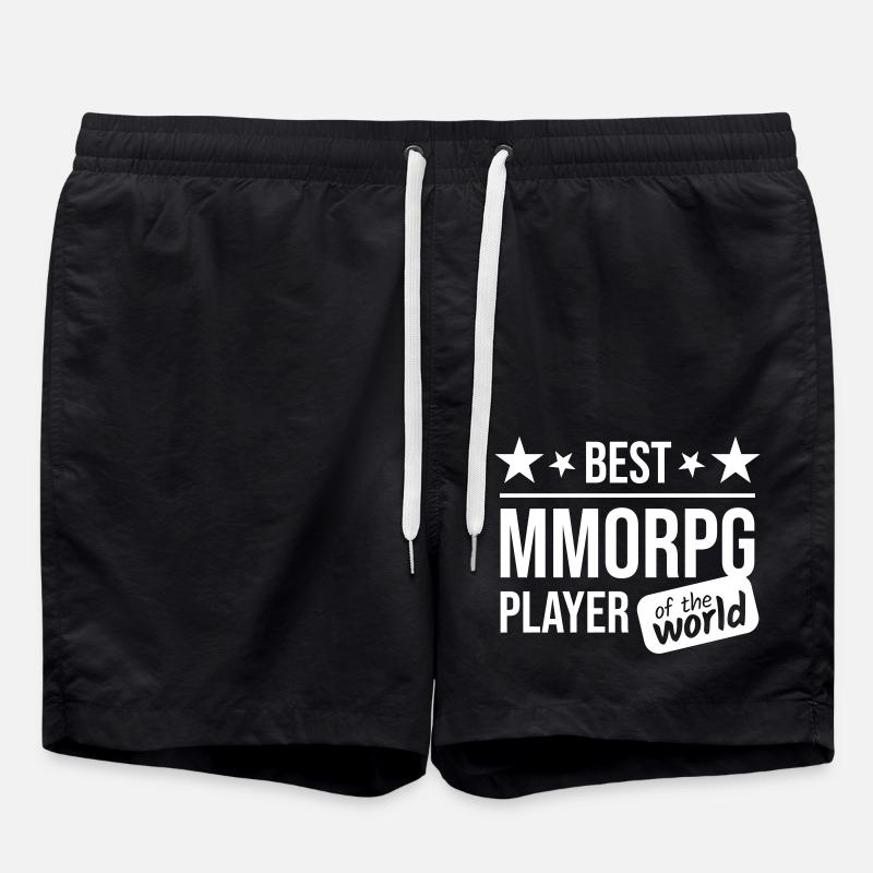 MMORPG Player Gifts - Swim Trunks - black