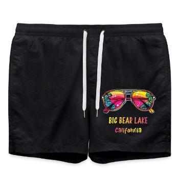 BIG BEAR LAKE - Badeshorts - Schwarz - Vorne - AI Model Male 185 light (185cm)