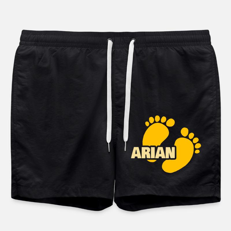 Gift for Arian - Swim Trunks - black