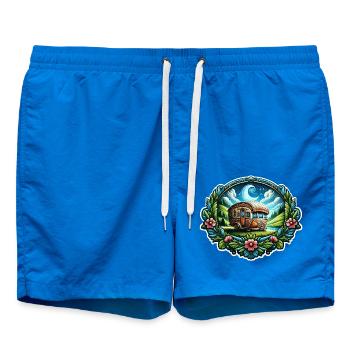 Camping - Badeshorts - Cobalt blue - Vorne