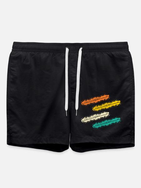 Flute player - Swim Trunks - black