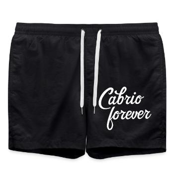 Empreinte cabriolet toujours grand dicton cabriolet - Short de bain - noir - Devant - AI Model Male 185 light (185cm)