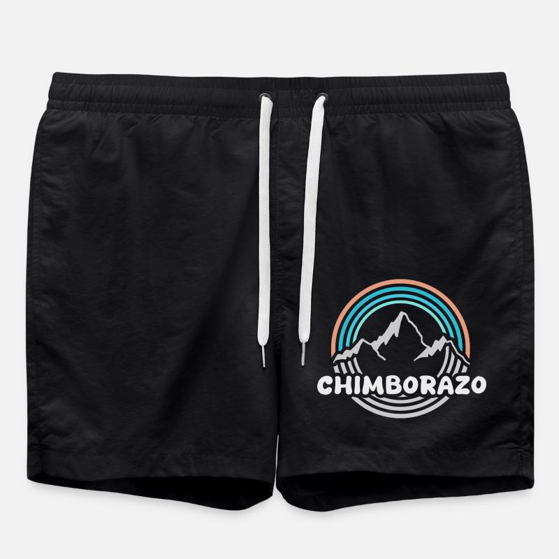 Mount Chimborazo - Swim Trunks - black
