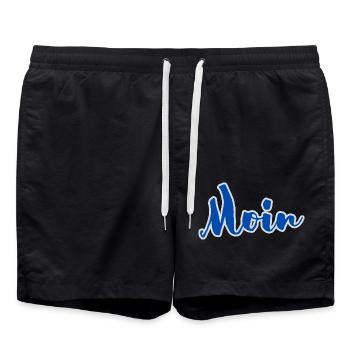 Hello - Swim Trunks - black - Front - AI Model Male 185 light (185cm)