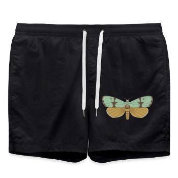 Papillon 115 - Short de bain - noir - Devant - AI Model Male 185 light (185cm)