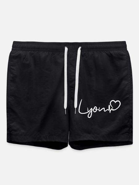 Lyon heartbeat - Swim Trunks - black