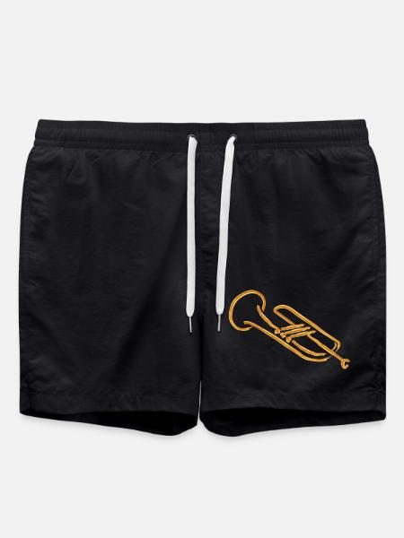trompette - Short de bain - noir