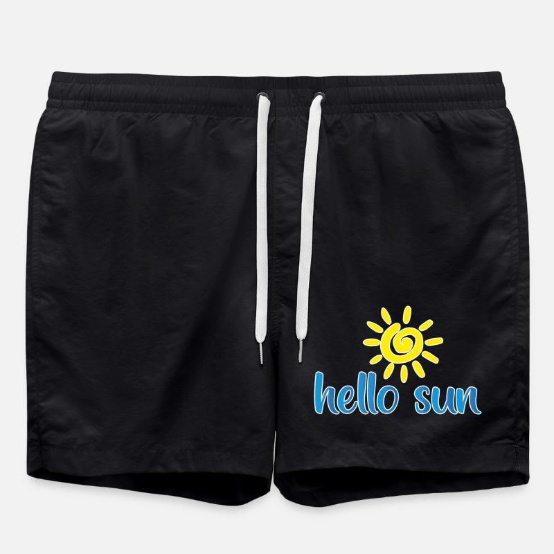 sun 1 - Swim Trunks - black