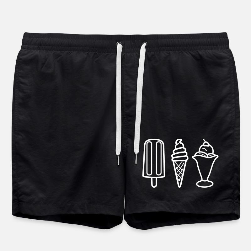 Eissorte - Badeshorts - Schwarz