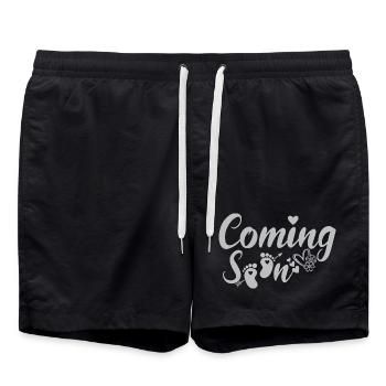 À venir - Short de bain - noir - Devant - AI Model Male 185 light (185cm)
