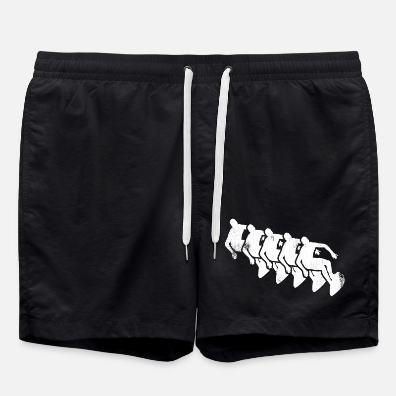 Dessin de Wave Rider - Short de bain - noir
