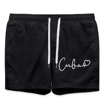 Cuba Heartbeat Cuba - Swim Trunks - black - Front - AI Model Male 185 light (185cm)