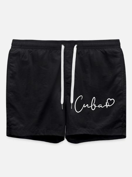 Cuba Heartbeat Cuba - Swim Trunks - black