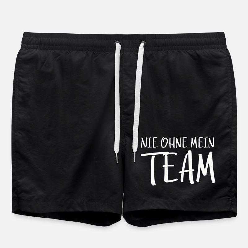 My Team - Swim Trunks - black