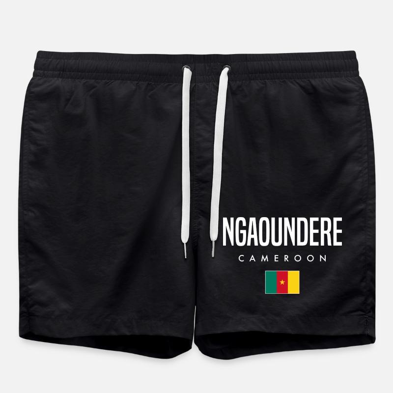 Ngaoundéré Cameroun Camerounais - Short de bain - noir