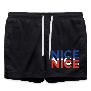 Nice Keepsake - Swim Trunks - black - Front - AI Model Male 185 light (185cm)
