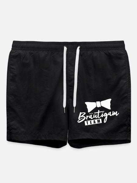Groom Team - Swim Trunks - black