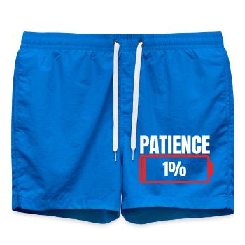 Patience 1 % Sort - Short de bain - cobalt blue - Devant