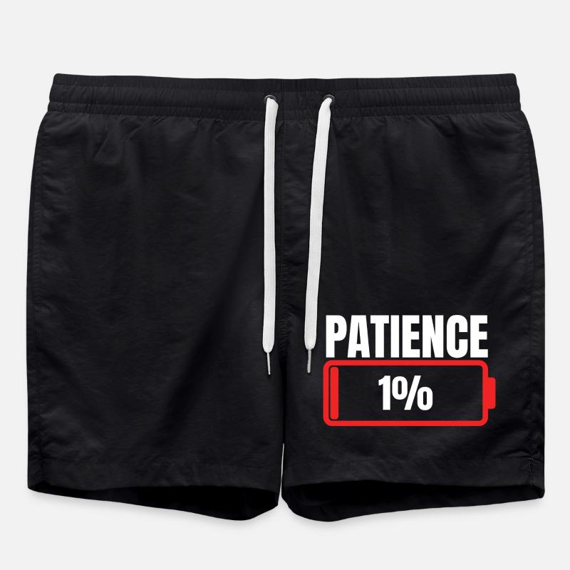 Patience 1% Spell - Swim Trunks - black