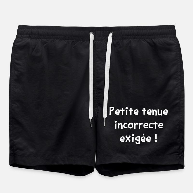 FALSCHES OUTFIT ERFORDERLICH! (Liebe) - Badeshorts - Schwarz