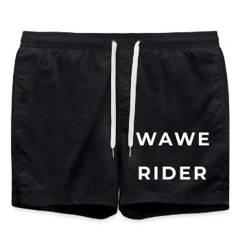Coureur des Vagues - Short de bain - noir - Devant - AI Model Male 185 light (185cm)