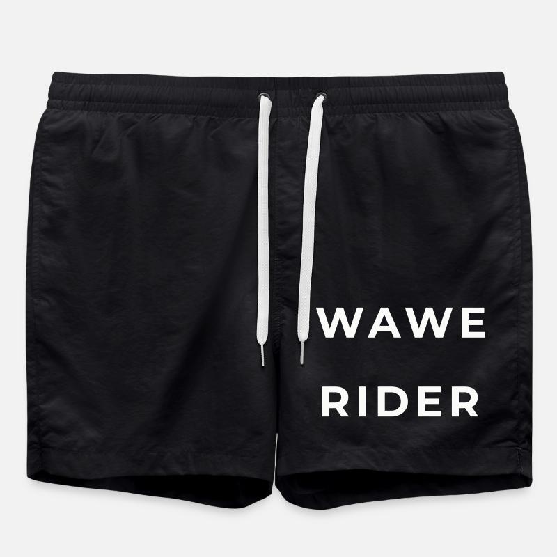 Wave Runner - Badeshorts - Schwarz