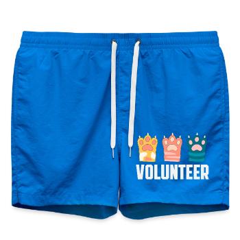 Chats bénévoles de refuge de sauvetage animal - Short de bain - cobalt blue - Devant