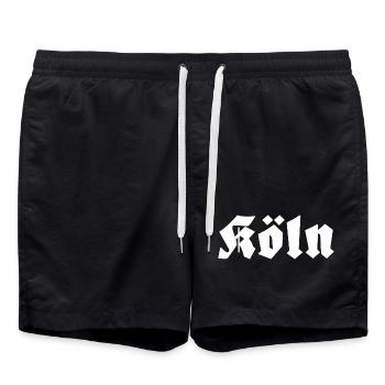 Cologne - Short de bain - noir - Devant - AI Model Male 185 light (185cm)