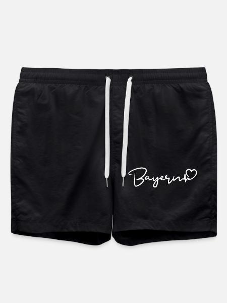 Bavaria Heartbeat - Swim Trunks - black