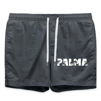 Palma Palmiers - Short de bain - charbon - Devant - AI Model Male 185 light (185cm)