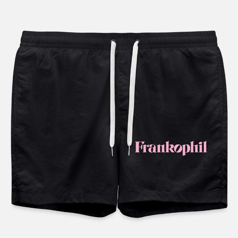 Francophile France - Swim Trunks - black