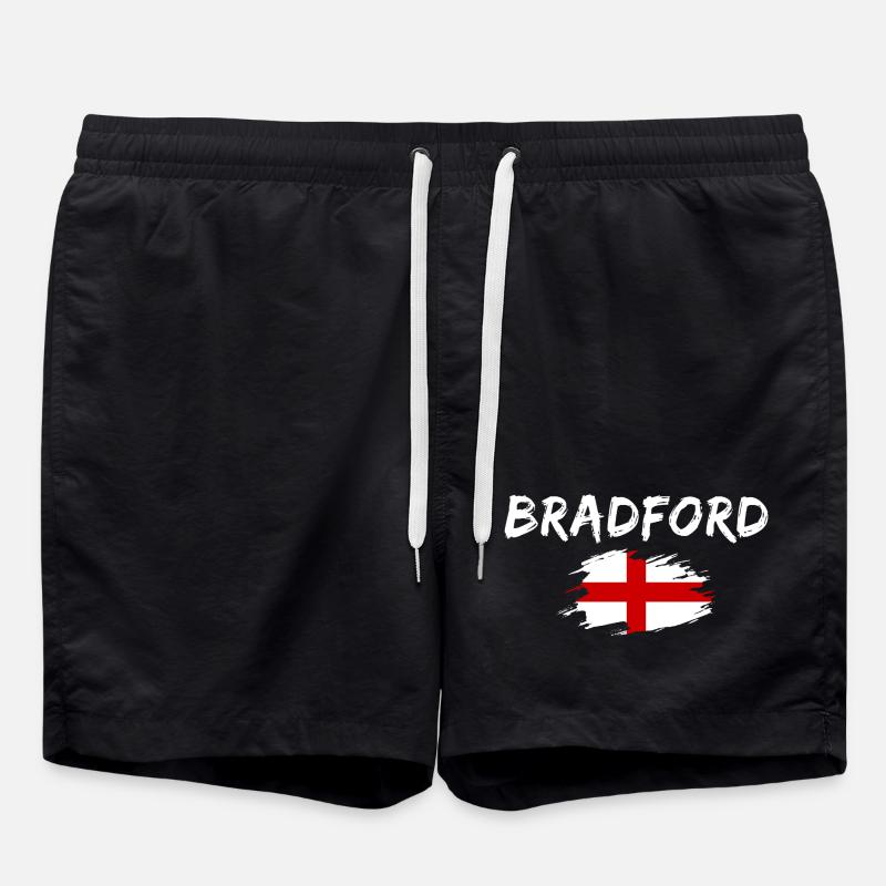 Bradford, Angleterre - Short de bain - noir