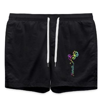 Namasté - Short de bain - noir - Devant - AI Model Male 185 light (185cm)